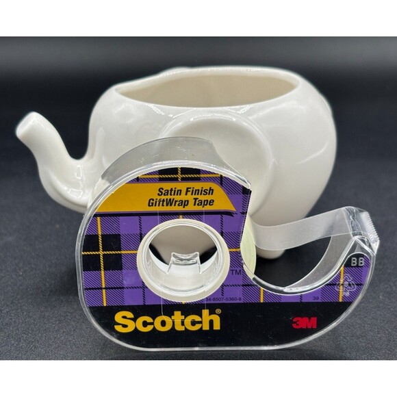 Mini Ceramic Elephant Shaped Planters Pots for Succulents Set of 3 Mod White - Picture 14 of 16